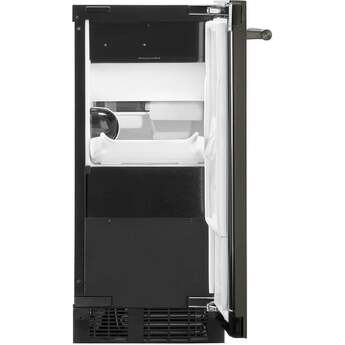 KitchenAid 15 Inch Automatic Clear Ice Maker With 25 Lb Capacity and Built-In Drain Pump: Black Ore — thumbnail 6